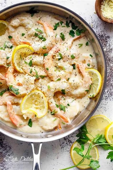 Weight Watchers Lemon Parmesan Shrimp - calories, carbs, nutrition