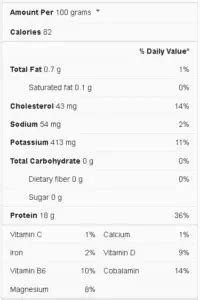 West Asian Chill & Grill Cod - calories, carbs, nutrition