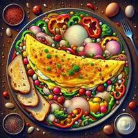 Western Omelet - calories, carbs, nutrition