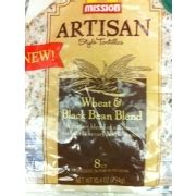 Wheat and Black Bean Tortilla - calories, carbs, nutrition