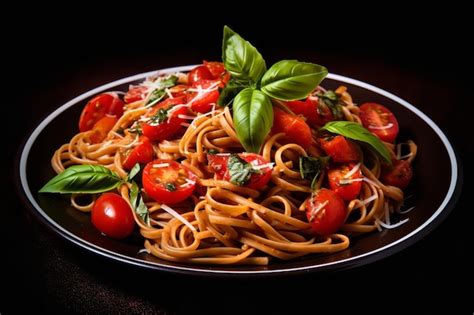 Wheat Pasta with Tomato and Basil - calories, carbs, nutrition