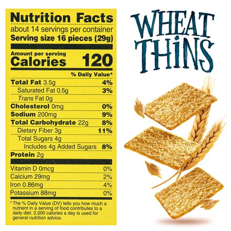 Wheat Thins Flat Bread - calories, carbs, nutrition
