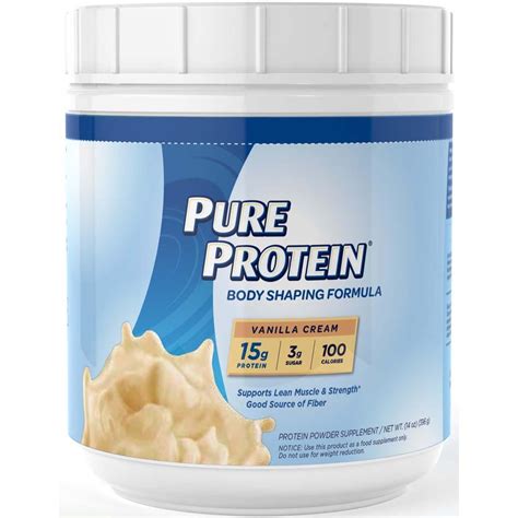 Whey Protein, Vanilla Cream Shake - calories, carbs, nutrition