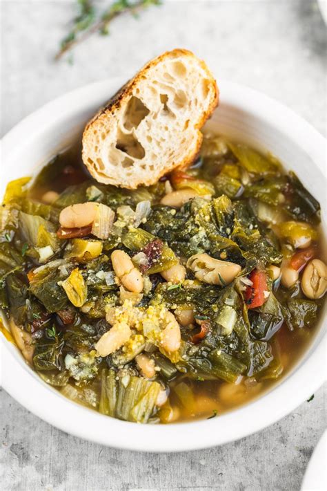 White Bean and Escarole Soup 16 oz - calories, carbs, nutrition