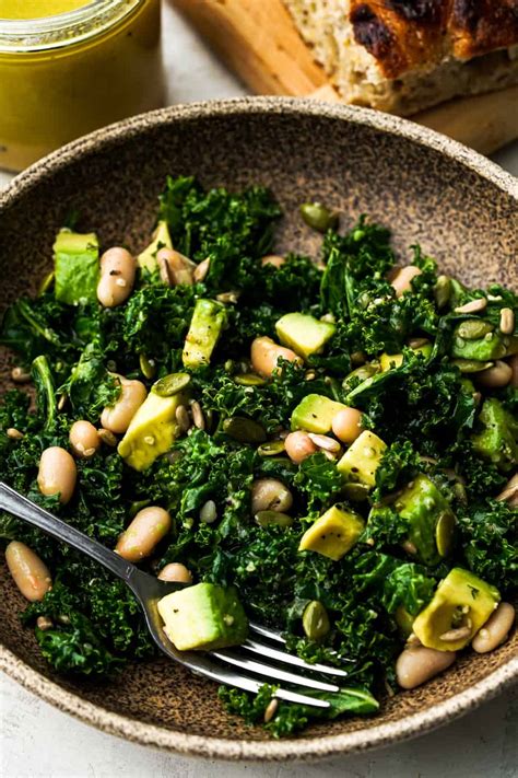 White Bean and Kale Salad (35089.0) - calories, carbs, nutrition