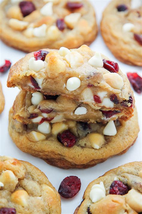 White Choc Cranberry Macadamia Cookie - calories, carbs, nutrition