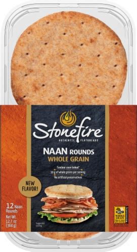 Whole Grain Naan Bread - calories, carbs, nutrition