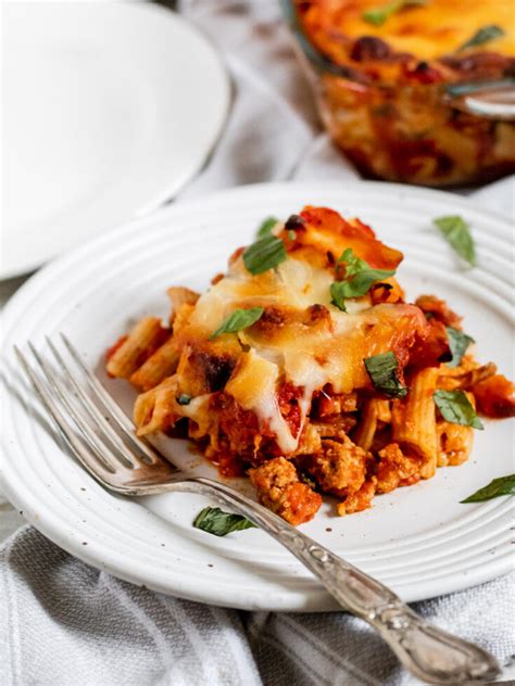 Whole Wheat Baked Penne with Vegetables - calories, carbs, nutrition