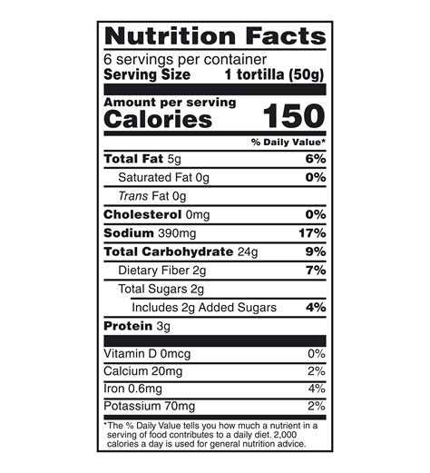 Whole Wheat Corn Tortilla - calories, carbs, nutrition