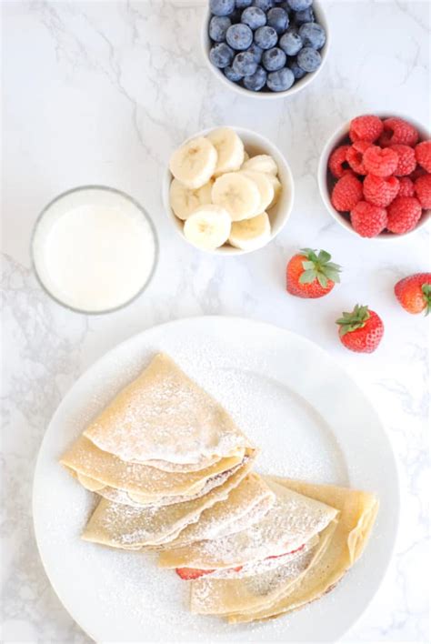 Whole Wheat Ricotta Crepes - calories, carbs, nutrition