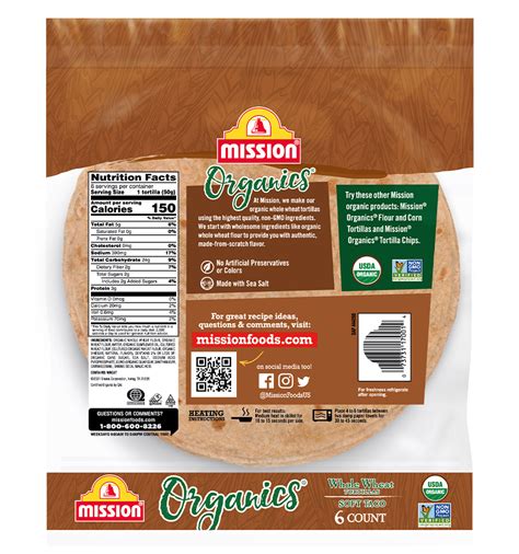 Whole Wheat Tortilla (56746.0) - calories, carbs, nutrition