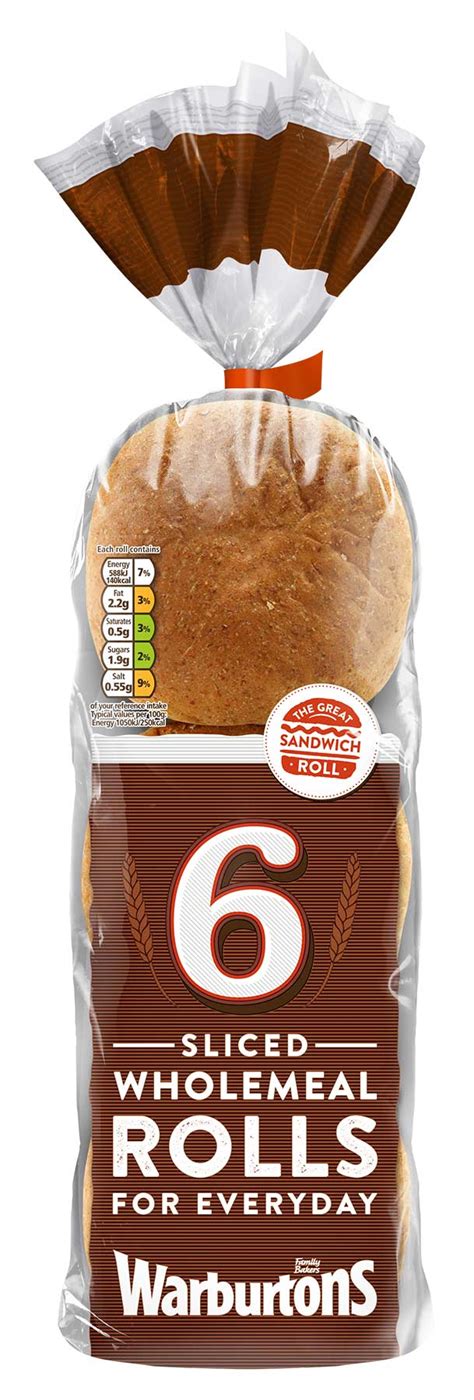 Wholemeal Roll - calories, carbs, nutrition