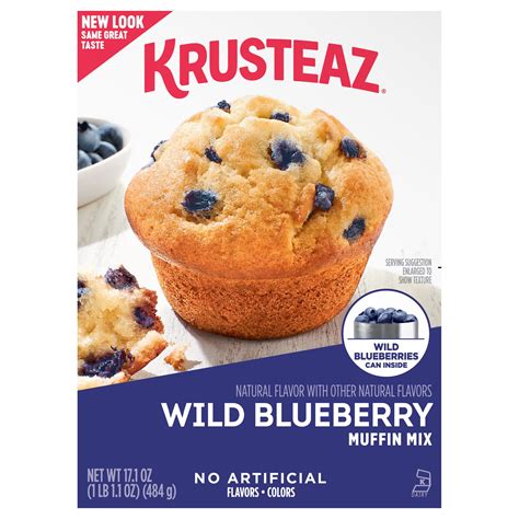 Wild Blueberry Muffin - calories, carbs, nutrition