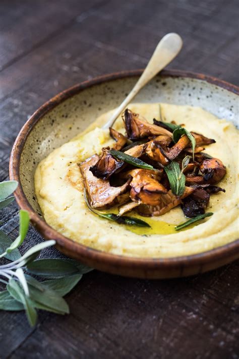 Wild Mushroom Polenta - calories, carbs, nutrition