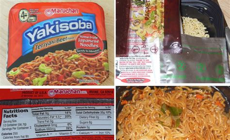 Yakisoba - calories, carbs, nutrition