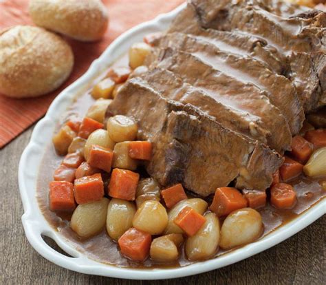Yankee Pot Roast, Braised - calories, carbs, nutrition