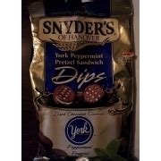 York Peppermint Pretzel Sandwich - calories, carbs, nutrition