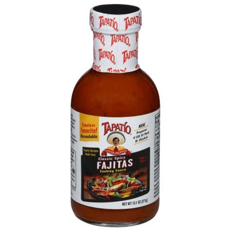 Zesty Fajita Cooking Sauce - calories, carbs, nutrition