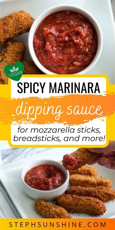 Zesty Marinara Dipping Sauce - calories, carbs, nutrition