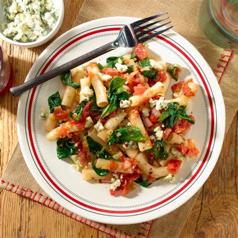 Ziti & Spinach with Gorgonzola Gratin - calories, carbs, nutrition