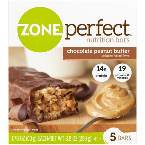 Zone Perfect Chocolate Peanut Butter - calories, carbs, nutrition