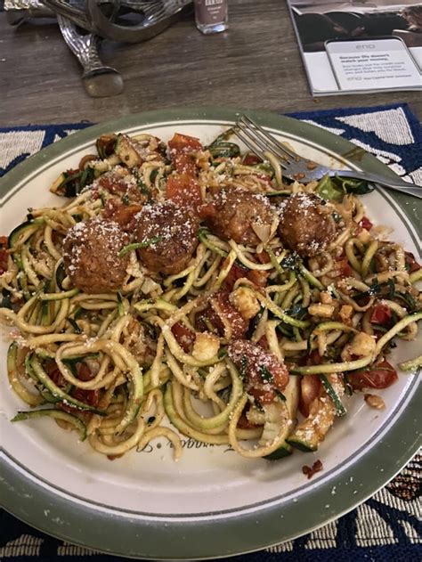 Zoodles & Veggie Meatballs - calories, carbs, nutrition